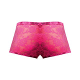 Mini Short Neon Lace Hot Pink Medium